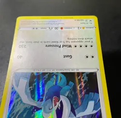 Lugia 132/185 Holo Vivid Voltage Pokemon TCG Error CardU Holo BleedU -LP #1 - Image 2