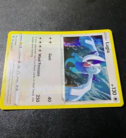 Lugia 132/185 Holo Vivid Voltage Pokemon TCG Error CardU Holo BleedU -LP #1 - Image 3
