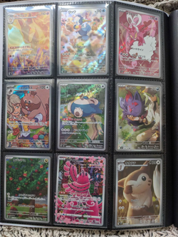 200+ Pokemon Card Binder Lot: SIR, SAR, IR, Vmax, V, AR, Rainbow, Promo, EX, etc - Image 3