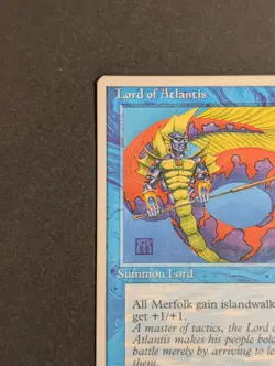 MTG Card - 1x Lord of Atlantis, Core Set Fourth Edition - 4th - MP Vintage Magic - Image 3
