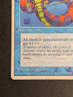 MTG Card - 1x Lord of Atlantis, Core Set Fourth Edition - 4th - MP Vintage Magic - Image 5
