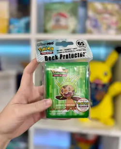 Pokemon TCG│ULTRA PRO Chespin Card Sleeves (65ct) - Image 1