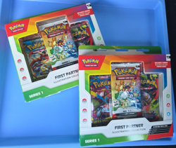 x2 Pokemon Trading Card Game First Partner Illustration Collection Series 1 - Image 1