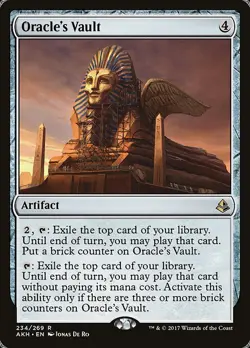 ORACLE'S VAULT x1 mtg NM-M Amonkhet 1 Rare - Image 1