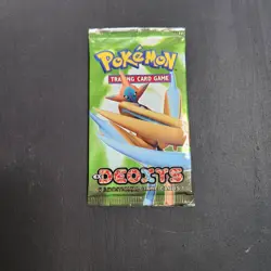 Pokemon TCG EX Deoxys Booster Pack. Factory Sealed, Unopened. - Image 1