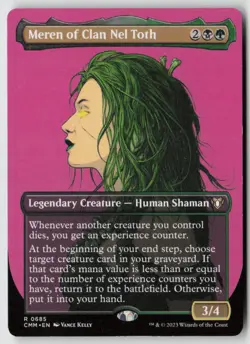 Meren of Clan Nel Toth (Borderless) Commander Masters (685) Normal - MTG - LP - Image 1