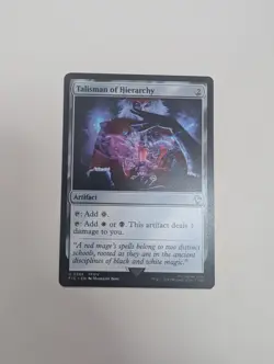 MTG - Talisman of Hierarchy - Commander: Final Fantasy NM/M Condition - Image 1