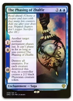 The Phasing of Zhalfir #59 (Foil) (NM) Dominaria United DMU Magic MTG - Image 1