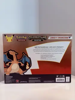 Pokemon TCG Celebrations Collection Lance's Charizard V Box 820650101625 - Image 2