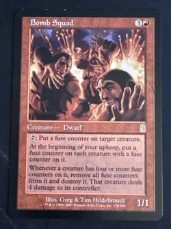 1x Bomb Squad (179) Odyssey LP MTG Magic the Gathering x1 MKE - Image 1