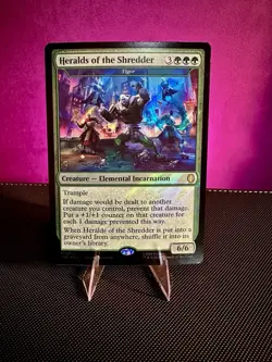 Heralds of the Shredder (TMC 0053) Surge Foil: Teenage Mutant Ninja Turtles, MTG - Image 1