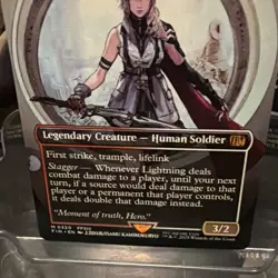 Final Fantasy MTG Magic The Gathering Lightning, Army or One Borderless Non Foil - Image 4