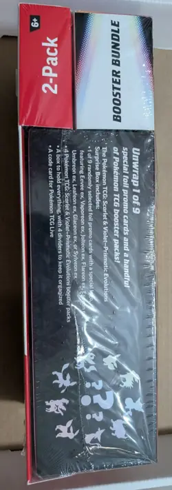 Pokemon Prismatic Evolutions Surprise Box And Booster Bundle Sealed - Image 2