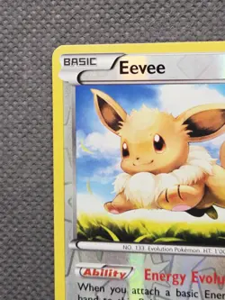 2014 Pokemon Eevee 80/111 Reverse Holo XY Furious Fists TCG Card LP+ - Image 3