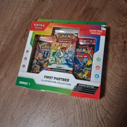 Pokemon First Partner Illustration Collection Box Series 1 Sealed New - Image 1