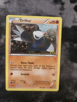 DRILBUR - 8/12 - MCDONALD'S HOLO - PROMO HP TCG Pokemon - Image 2