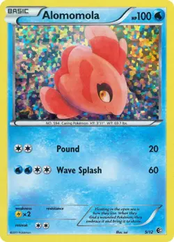 Alomomola - 5/12 - McDonald's Holo - Promo HP DMG TCG Pokemon - Image 1