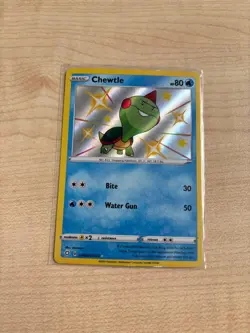 Pokemon Card Chewtle SV028/SV122 Shining Fates Shiny Rare Near Mint - Image 1
