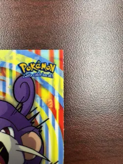 2000 Topps Pokemon TV Rattata #19 Stick-Ons Sticker 9 of 10 LP - Image 4