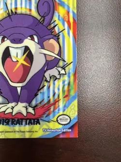 2000 Topps Pokemon TV Rattata #19 Stick-Ons Sticker 9 of 10 LP - Image 5