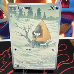 Pokemon TCG Ascended Heroes Snorunt 227/217 Full Art Fresh Pull Pack Fresh NM - Image 1