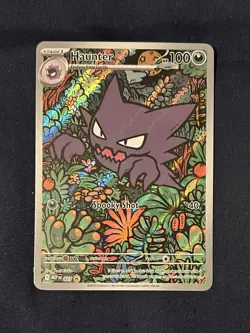 Pokemon TCG Haunter Illustration Rare 027 Promo Mega Battle Deck NM - Image 1