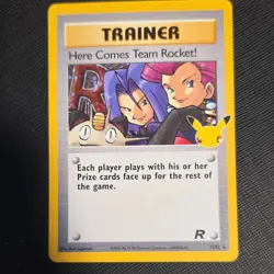 Pokemon Here Comes Team Rocket! Classic Collection 15/82 Celebrations Holo EN - Image 1