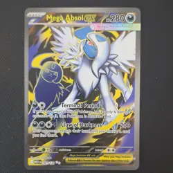 Pokemon Mega Absol EX Ultra Rare 161/132 Me01: Mega Evolution Holo EN - Image 1