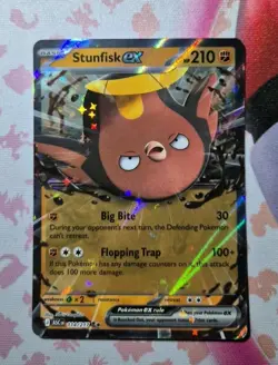 Stunfisk ex 114/217 Ascended Heroes - Pokemon TCG Holo Double Rare - Image 2