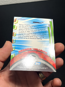 HV15 Marill Holo Foil Heroes & Villains Topps Pokemon TV Animation Series 3 LP - Image 5