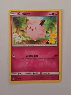 Clefairy 132/214 (Common) – Pokemon Unbroken Bonds 2019. Mint Condition. - Image 1