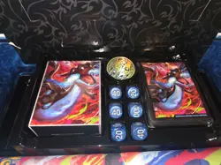 Opened Pokemon TCG Mega Charizard X ex Ultra-Premium Collection UPC - Image 2