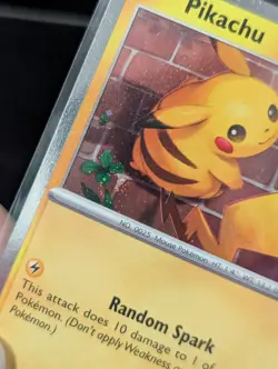 Pikachu 051/162 Pokemon Day 2026 Promo (Stamped Cosmo Holo) With Fart Swirl 🍥 - Image 2