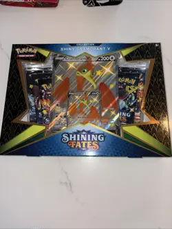 Authentic Pokemon Shining Fates Shiny Cramorant V Collection Box Factory Sealed - Image 2