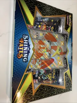 Authentic Pokemon Shining Fates Shiny Cramorant V Collection Box Factory Sealed - Image 3