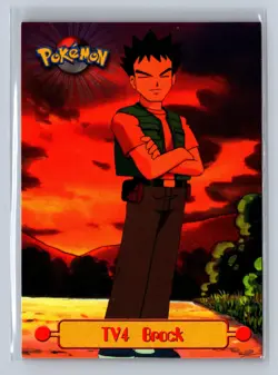 1999 Topps Pokemon TV Animation Brock #TV4 - Image 1
