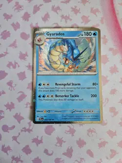 Pokemon TCG Gyarados Cosmos - Paldea Evolved 043/193 Holo Holo Rare - Image 1
