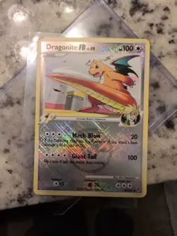 Dragonite FB 56/147 Supreme Victors Crosshatch Reverse Holo Pokemon League Promo - Image 1