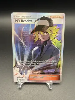 N's Resolve - 232/236 - Full Art Ultra Rare - Cosmic Eclipse #232/236 Pokemon NM - Image 1