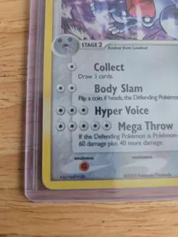 Exploud 3/106 Pokemon 2005 EX Emerald Holo Rare Pokemon TCG LP - Image 2