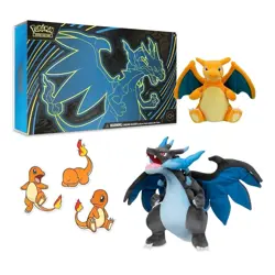 Pokemon Mega Charizard X ex Ultra Premium Collection UPC Sealed Plush Bundle - Image 1