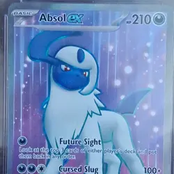 Pokemon Absol ex Ultra Rare Holo SV03 Obsidian Flames 214/197 CGC 9 2023 - Image 3