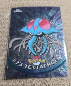 2000 Topps Chrome Pokemon T.V. Tentacruel Holo #73 - Image 1
