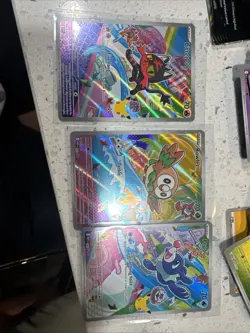 Pokemon 2026 First Partner Illustration Collection Series 1 Promo Set 43, 44, 45 - Image 1