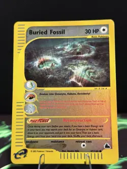 Pokemon Buried Fossil Reverse Holo Skyridge 47/144 - Image 1