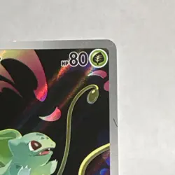 Pokemon Bulbasaur 133/132 Illustration Rare Holo 2025 Mega Evolution Set Stamped - Image 3