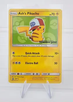 Pokemon TCG Ash’s Pikachu SM110 & SM112 I Choose You - Image 1