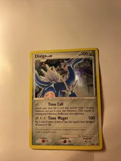 Pokemon TCG Dialga DP Black Star Promotional DP49 Holo Promo - Image 1