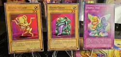 Yu-Gi-Oh! Ojama 1st Edition Bundle - Trio, Yellow, Green - IOC/DCR - NM/LP - Image 1