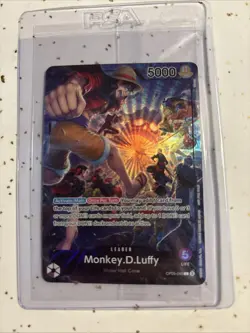 Monkey.D.Luffy (PSA Magazine) OP05-060 One Piece Promo Cards Foil FACTORY SEALED - Image 1